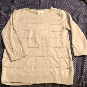 3/4 sleeve sweater